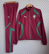 2026 Morocco Training Soccer Jacket Suit